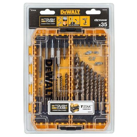 DEWALT DT70756-QZ DT70756 Mixed Drill & Bit Set, 35 Piece DEWDT70756QZ