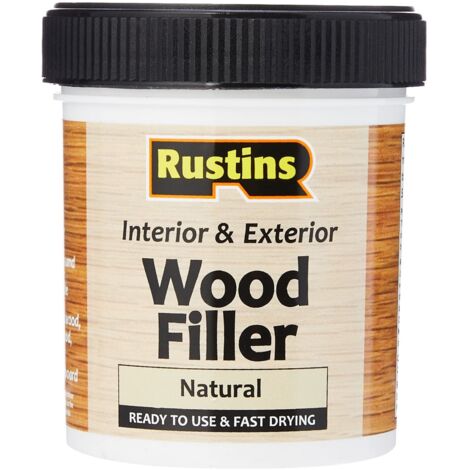 Rustins AWOON250 Acrylic Wood Filler Natural 250ml RUSQDWFN250