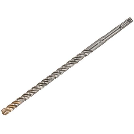 Irwin SDS Plus Concrete Drill Bit 12 x 260 mm for SpeedHammer Quad 4-Blade Masonry Drilling (1/2)