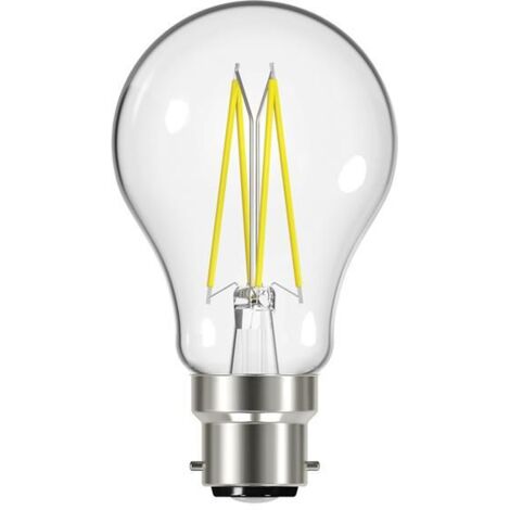 LED BC (B22) GLS Filament Non-Dimmable Bulb, Warm White 470 lm 4.3W ENGS12862
