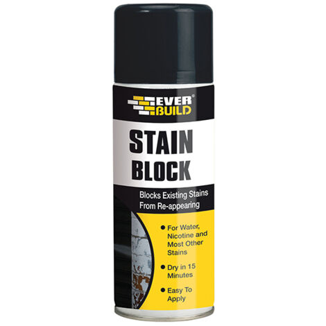 Everbuild STAINSTP Stain Block Spray 400ml EVBSTAINSTP (1/5)