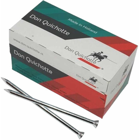 ForgeFix Don Quichotte Heavy Gauge Masonry Nail, Zinc Galv. 3.5 x 60mm (Box 100) FORDMN3560 (1/2)