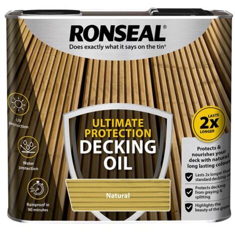 Ultimate Decking Oil Natural 2.5 Litre