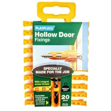 PLASPLUGS Sdr556 Hollow Door Fixings (20) (1/3)