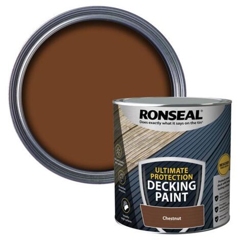 Ronseal Ultimate Protection Decking Paint Chestnut 2.5L