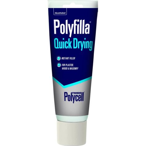 Polycell 5085004 Trade Quick Dry Polyfilla Tube 330g PLCTQDT330 (1/3)