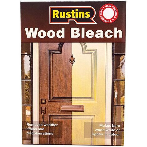 Rustins Wood Bleach Set - A & B Solution 500ml (1/3)