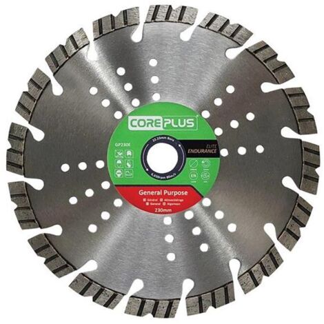 CorePlus CORDBGP230E GP230E Elite General-Purpose Diamond Blade 230mm CORDBGP230E