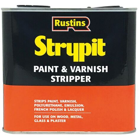 Rustins Strypit Paint & Varnish Stripper Gel 5 Litre, Non-Caustic DCM-Free