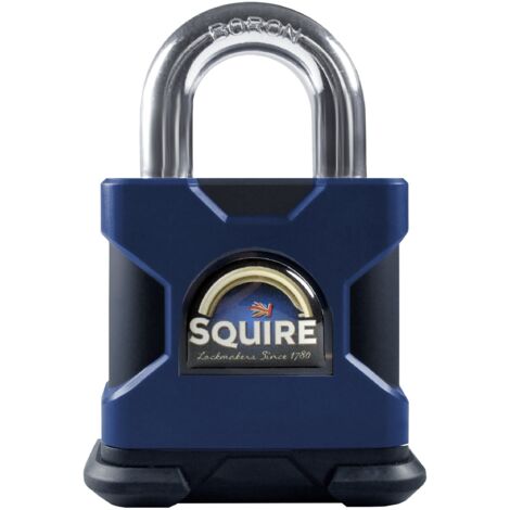 Squire SS50P5 SS50P5 Stronghold Solid Steel Padlock 50mm CEN3 HSQSS50P5