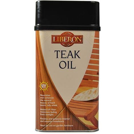 Teak Oil With Uv Filters 1 Litre