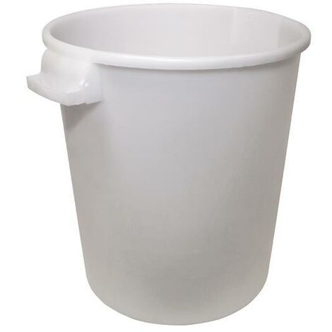 Faithfull Builder's Bucket 50 litre (10 gallon) - White FAI10GBUCKET (1/3)