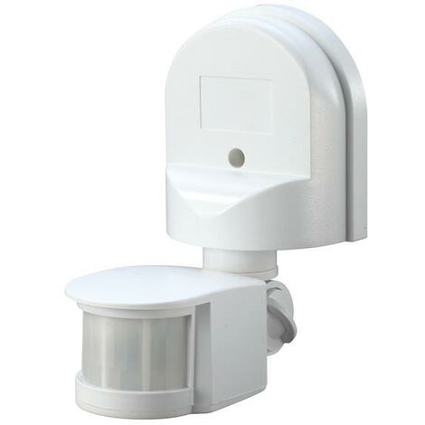 Meridian Lighting PIR180WHI Wall Mounted PIR Motion Detector White MDNPIR180W