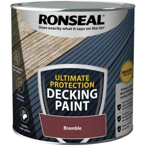 Ronseal Ultimate Protection Decking Paint - Bramble 2.5 litre