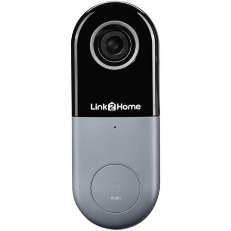 Link2Home smart wired doorbell L2HBELLWIRED – Weatherproof (IP54) – 2-way audio – 145° wide-angle view – Night vision LED sensors (1/5)