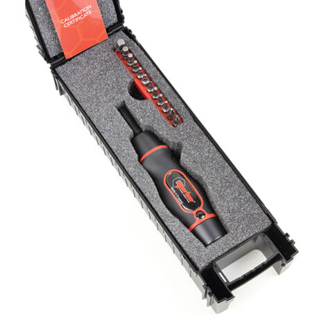 Norbar Torque Screwdriver Kit 1.2-6.0Nm 1/4in Hex Boxed With Bits NOR13702