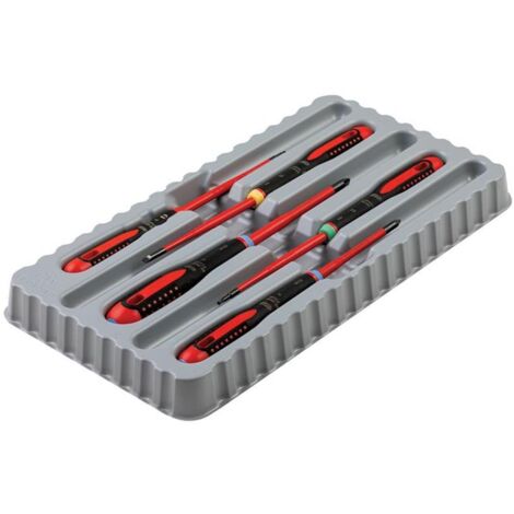 Bahco BE-9872SL BE-9872SL ERGO Slim VDE Insulated Screwdriver Set, 5 Piece BAH9872SL