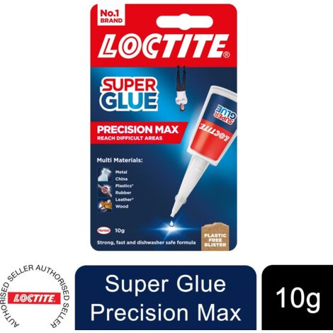 Loctite Super Glue Liquid, Precision Max Bottle 10g