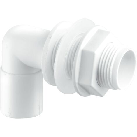 McAlpine R5 0.75" Bent Overflow Tank Connector (1/4)