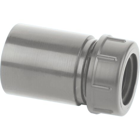 McAlpine R16-GR 1.25" x 19/23mm Reducer in ABS Grey (1/4)