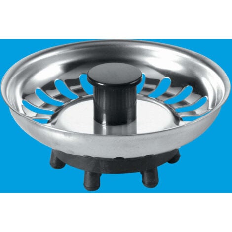 McAlpine BSKTOP Basket Strainer Waste Plug - Rubber Seal