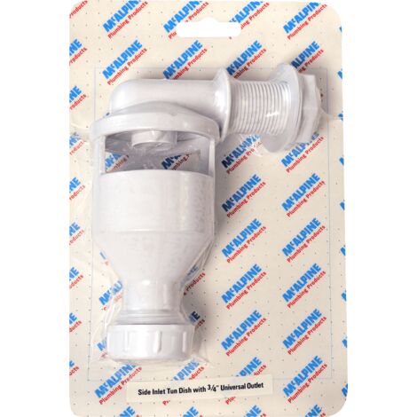 McAlpine CARD-56 Side Tun Dish With " Outlet - TUN-3 (1/3)