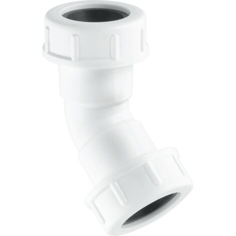McAlpine R2AM 0.75" Pushfit 135 degree Overflow Bend (1/4)