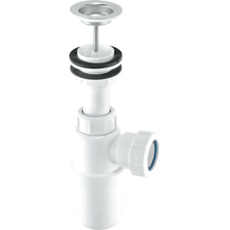McAlpine AA10W 75mm Water Seal Adjustable Inlet Basin Trap with 1¼" Multifit Outlet (1/2)