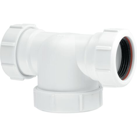 McAlpine TRSH10 1½" x 20mm Water Seal Running Tubular 'P' Trap with 1½" Multifit Outlet (1/2)