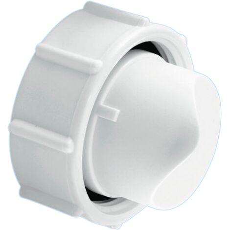 McAlpine SM10PLUG Blank Plug, Nut and Washer for SM10 Trap (1/2)