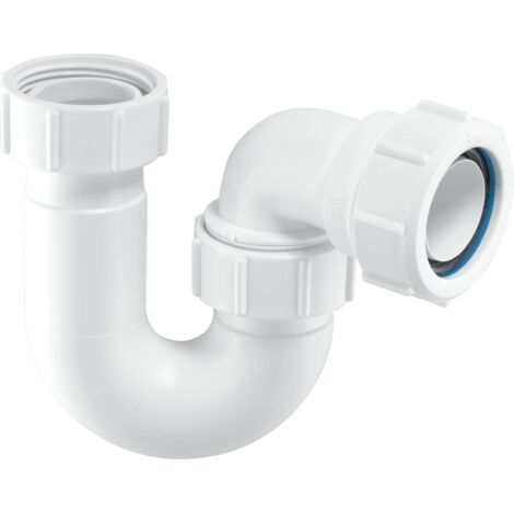 McAlpine BT4 50mm Water Seal Tubular Swivel 'P' Trap with 1¼" Multifit Outlet (1/2)