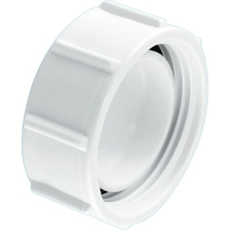McAlpine T23 1½" Blank Cap with nut for BSP threads (1/2)