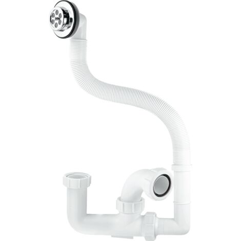 McAlpine FJ10 75mm Seal Bath Trap with Flexible Overflow (1/2)