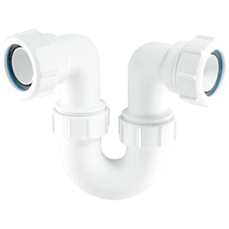McAlpine SR10 1¼" 75mm Water Seal Running Tubular Swivel 'P' Trap (1/2)
