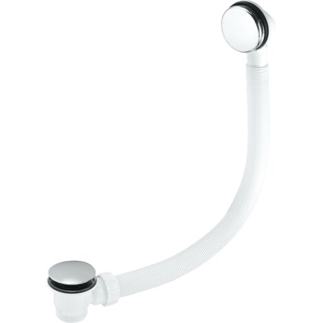 McAlpine Chrome Plated Combined Clicker Bath Waste & Overflow with Centre Pin 1.5'' CBWF70CB