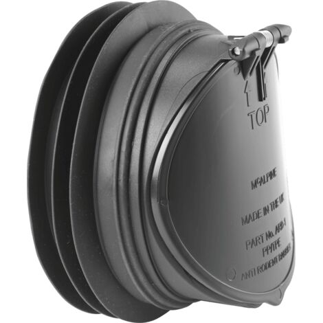 McAlpine ARB-1 4"/110mm Anti Back-Flow and Rodent Barrier Valve