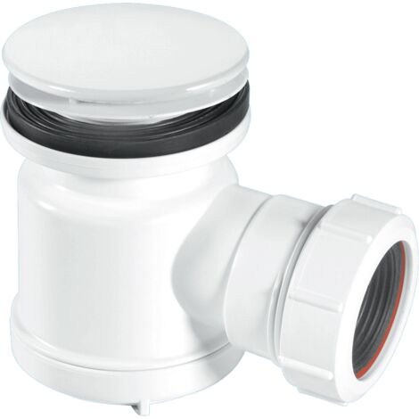 McAlpine STW1-M 19mm Water Seal Shower Trap with Universal Outlet (1/3)