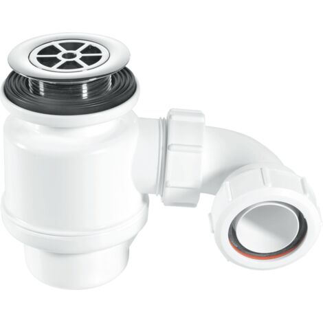 McAlpine STW4-RB 50mm Water Seal Resealing Shower Trap with Multifit Outlet