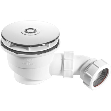 McAlpine ST90CB10 90mm x 50mm Water Seal Shower Trap (1/4)