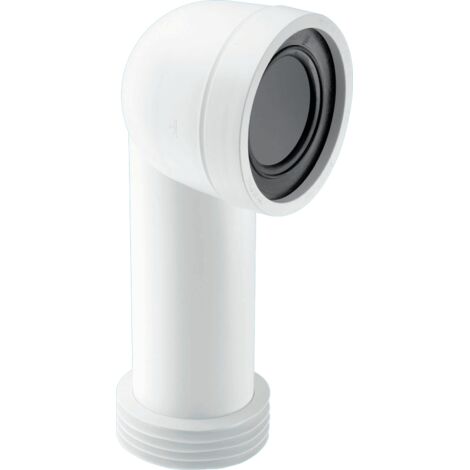 McAlpine WC-CON8 90 Degree Bend Adjustable Length Rigid WC Connector
