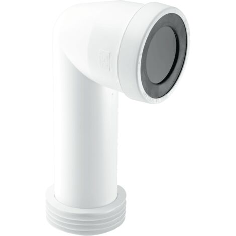 McAlpine WC-CON8E 90 Degree Bend Adjustable Length Extended Inlet Rigid WC Connector (1/3)