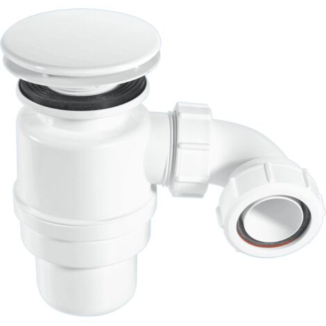 McAlpine STW11-M 80mm Water Seal Resealing Shower Trap with Multifit Outlet