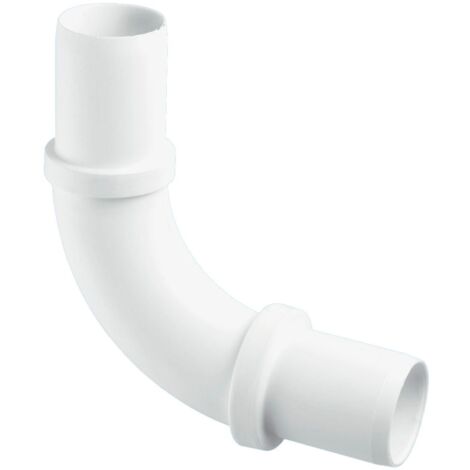 McAlpine S4A 1.25" Pushfit 90 Degree Overflow Bend (1/4)