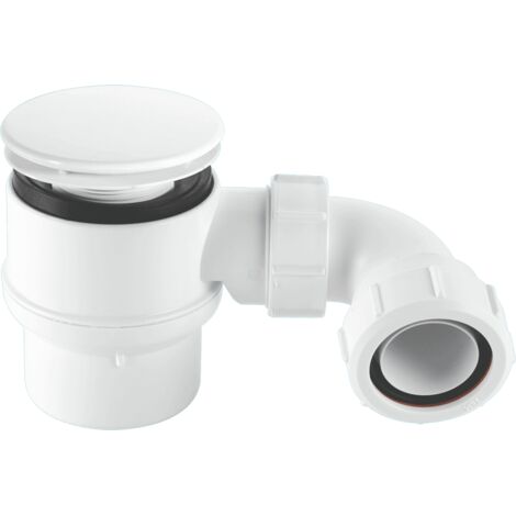 McAlpine STW6M-95 50mm Water Seal Shower Trap with Universal Outlet (1/4)