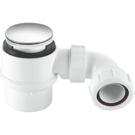McAlpine STW4M-95 50mm Water Seal Shower Trap with Universal Outlet (1/3)