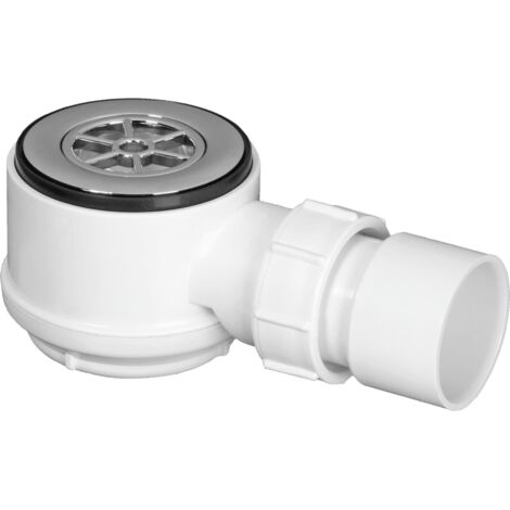 McAlpine STW4-65 20mm Water Seal Slim Shower Trap with Solvent Weld Outlet