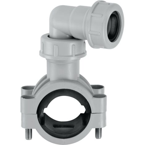 McAlpine CLAMP1GR Grey Pipe Clamp (1/4)