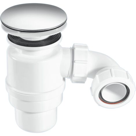 McAlpine STW12-M 80mm Water Seal Resealing Shower Trap with Multifit Outlet (1/3)