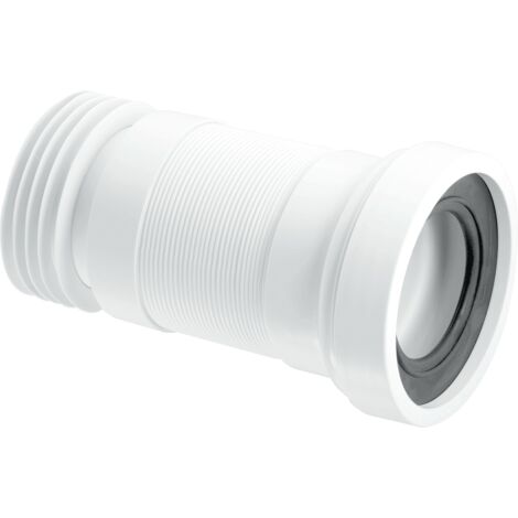 McAlpine WC-F18R 97-107mm Inlet x 4"/110mm Outlet Flexible WC Connector (1/3)