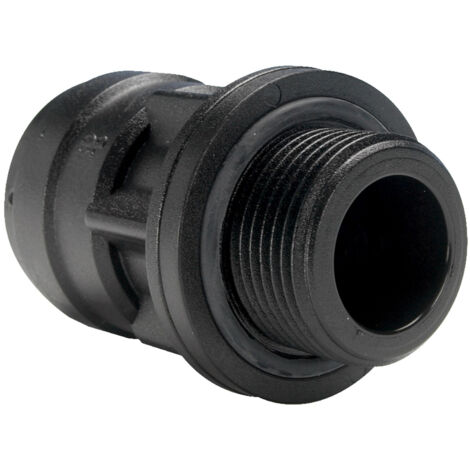 John Guest Speedfit Straight Adaptor 28mm x 1" BSP PM012818E (1/2)
